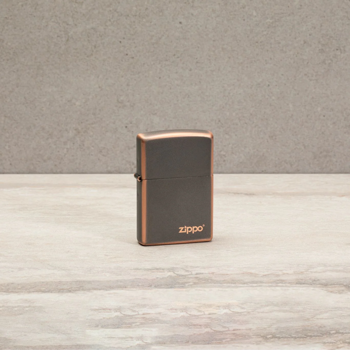 Rustic Bronze Zippo Logo - Image 2