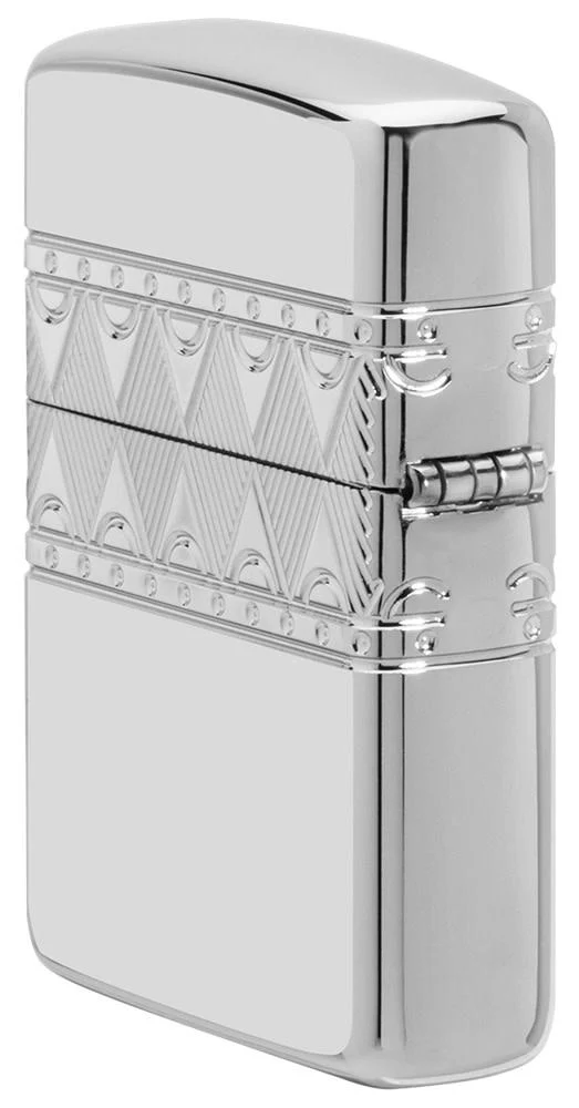 Sterling Silver Diamond Pattern Design - Image 8