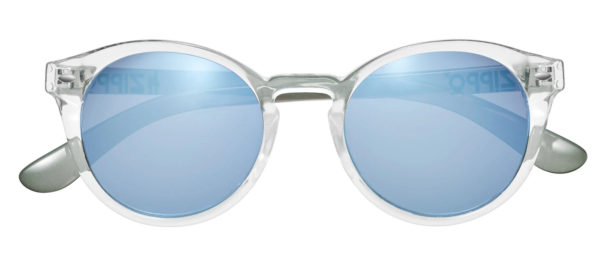 Round Transparent Sunglasses - Image 6