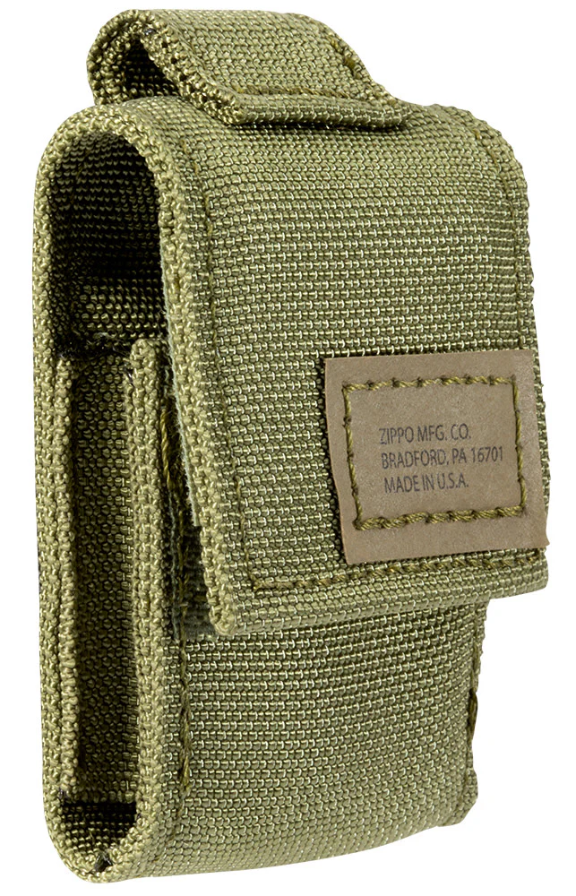 Tactical Pouch and Black Crackle® Windproof Lighter Gift Set - Image 7