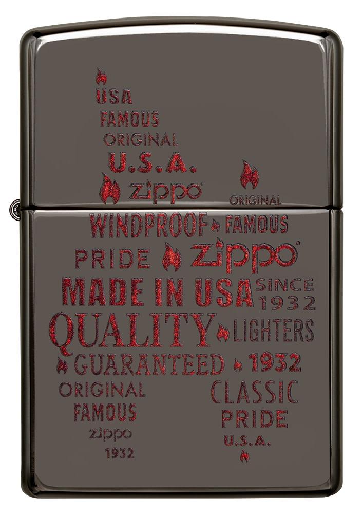 Typographic Zippo Flame Art Design - Image 6