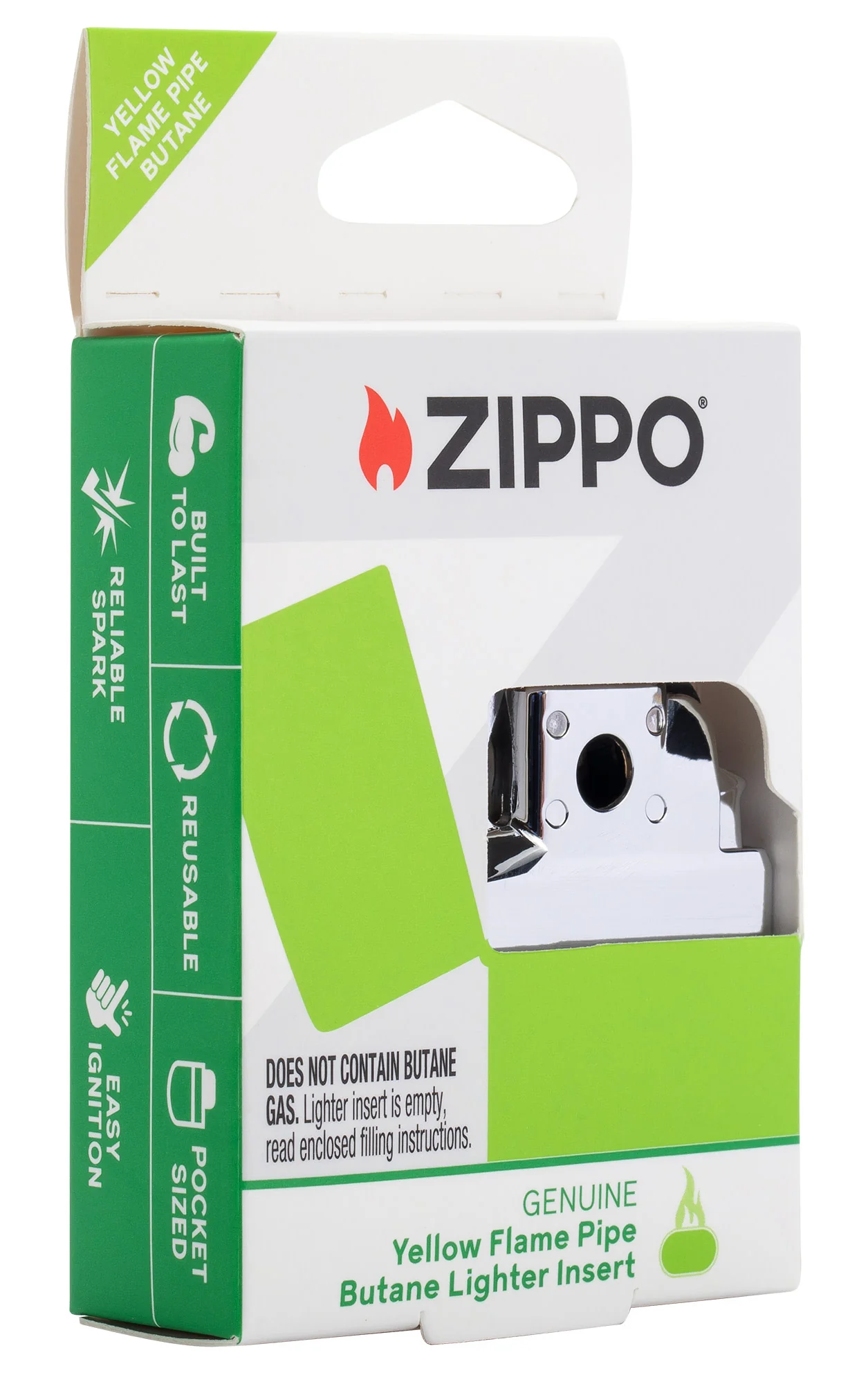 Yellow Flame Pipe Butane Lighter Insert - Image 5