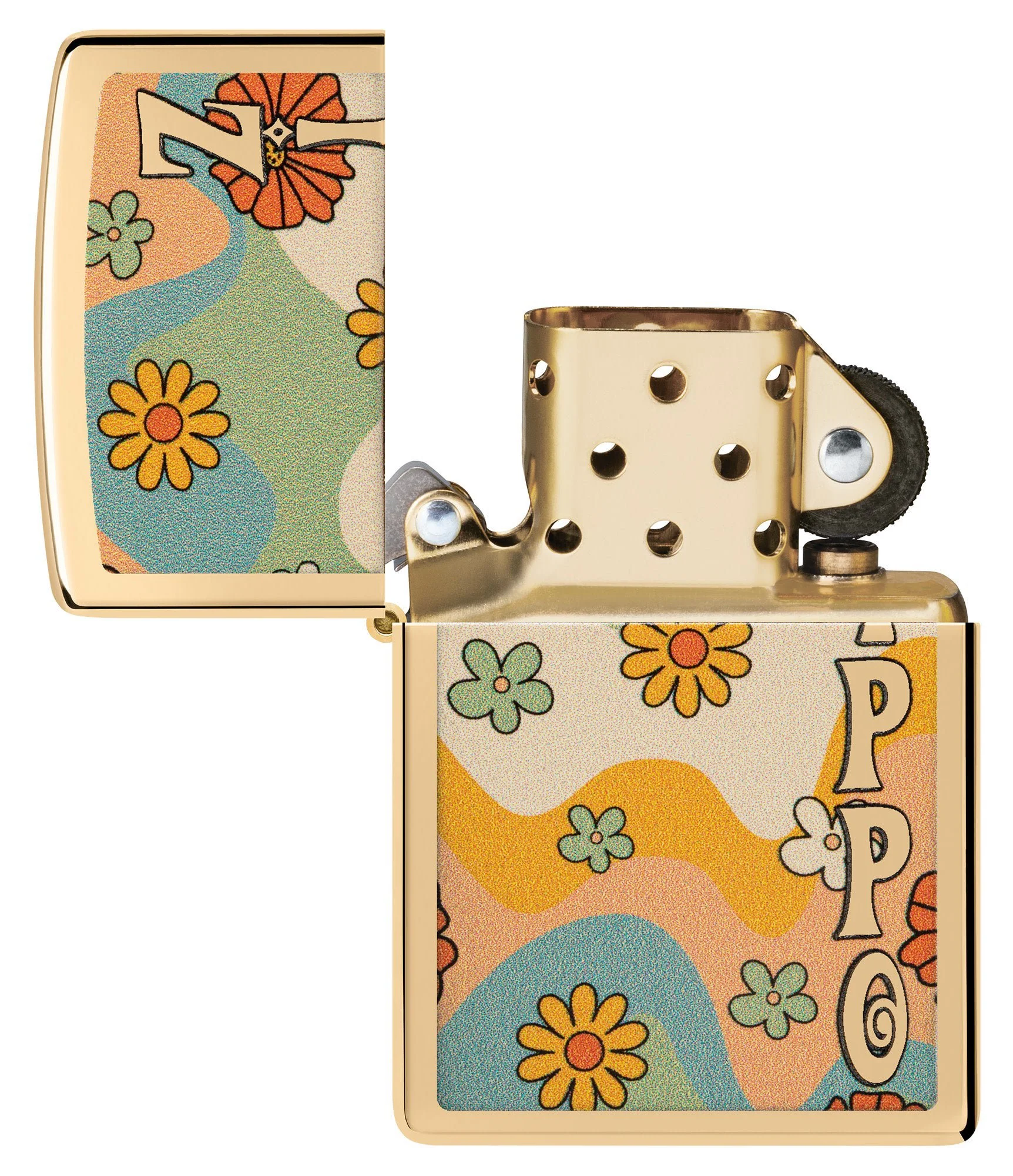 Zippo Flower Power Design - Image 7